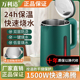万利达电热水壶双层防烫电烧水壶家用耐用智能保温开水壶自动断电