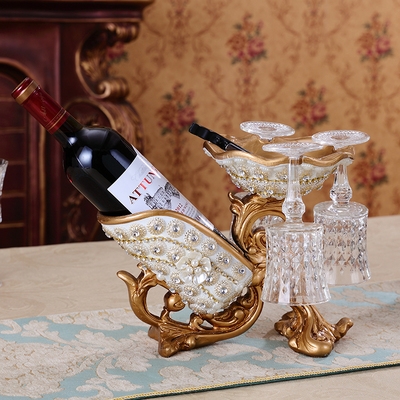 欧式饰品摆件高档奢华酒柜饰图片