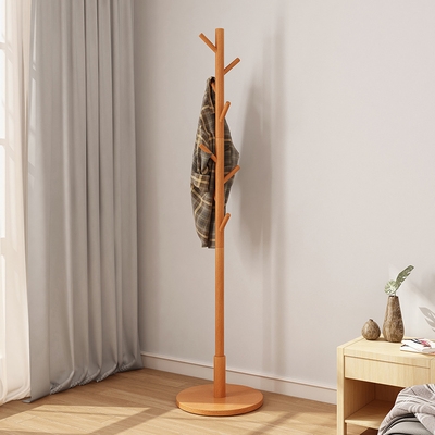 落地衣架树形图片