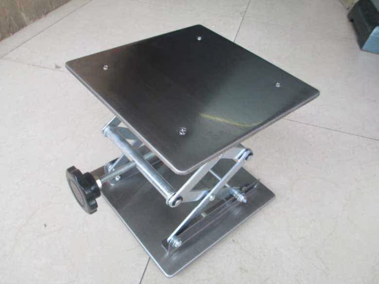 特价手动升降平台_便携式办公平台升降台小型简易手动台架起降维修