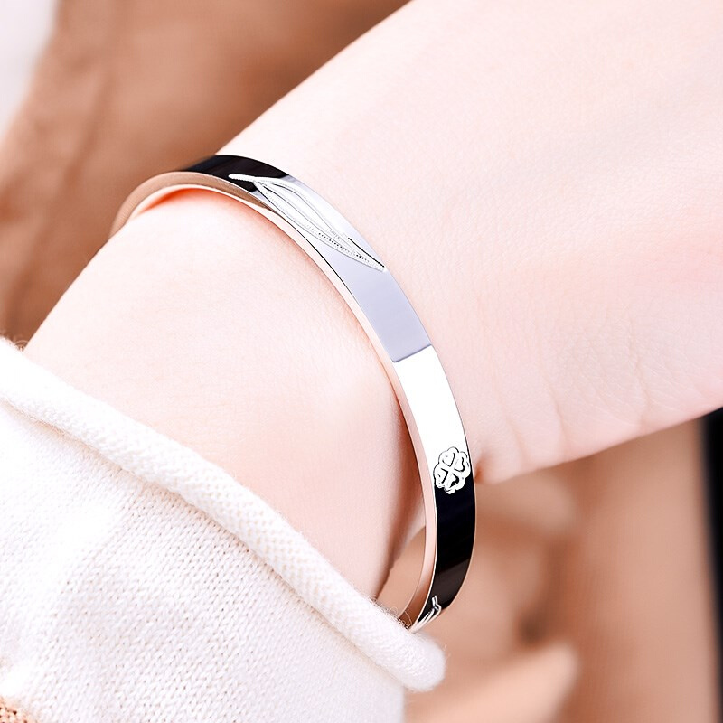 手镯银女纯银年轻款2021新款