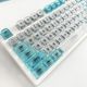 MDA透明 PC材质键帽UV印刷正刻侧刻正面磨砂 四面高光