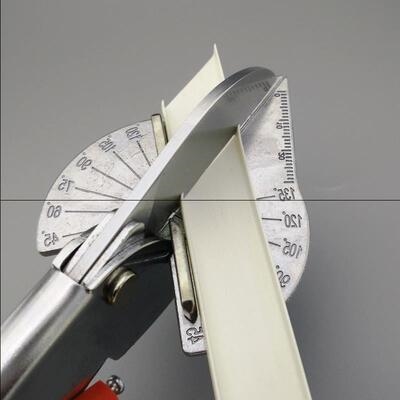 2019新款生态板剪45度90度角的剪刀直角铝合金封边条修边包边条木