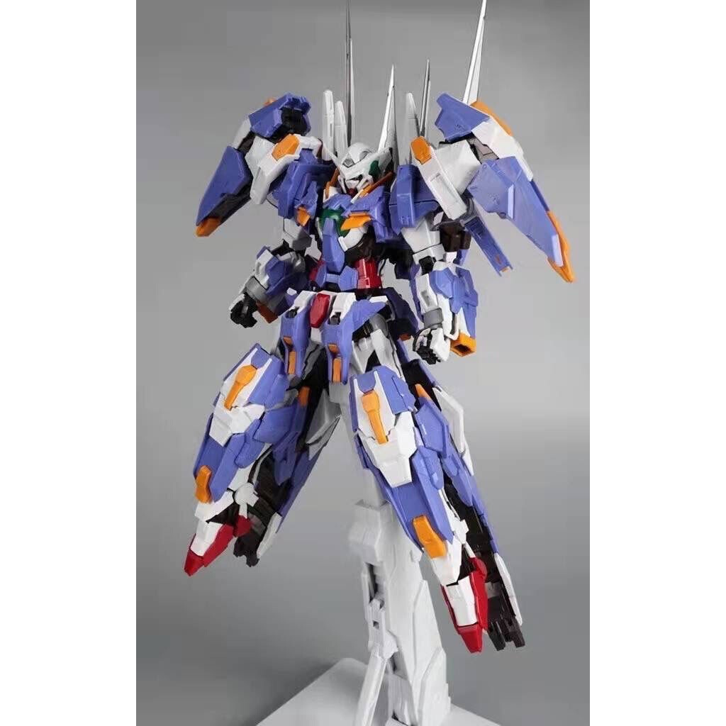 日本大班8808mb雪崩能天使z高达1:100配r2r3水贴地台拼装模