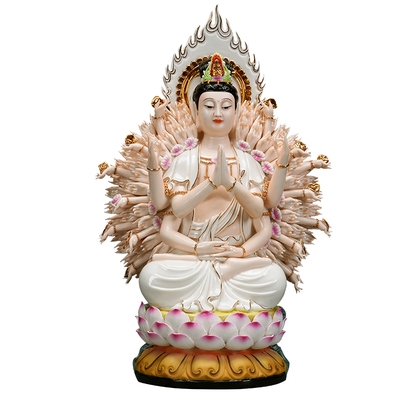 德化瓷千手观音图片