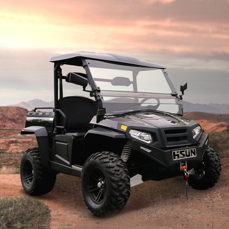 沙滩车四轮越野四驱电动成人环松hs5dutv全地形车锂电池山地摩托