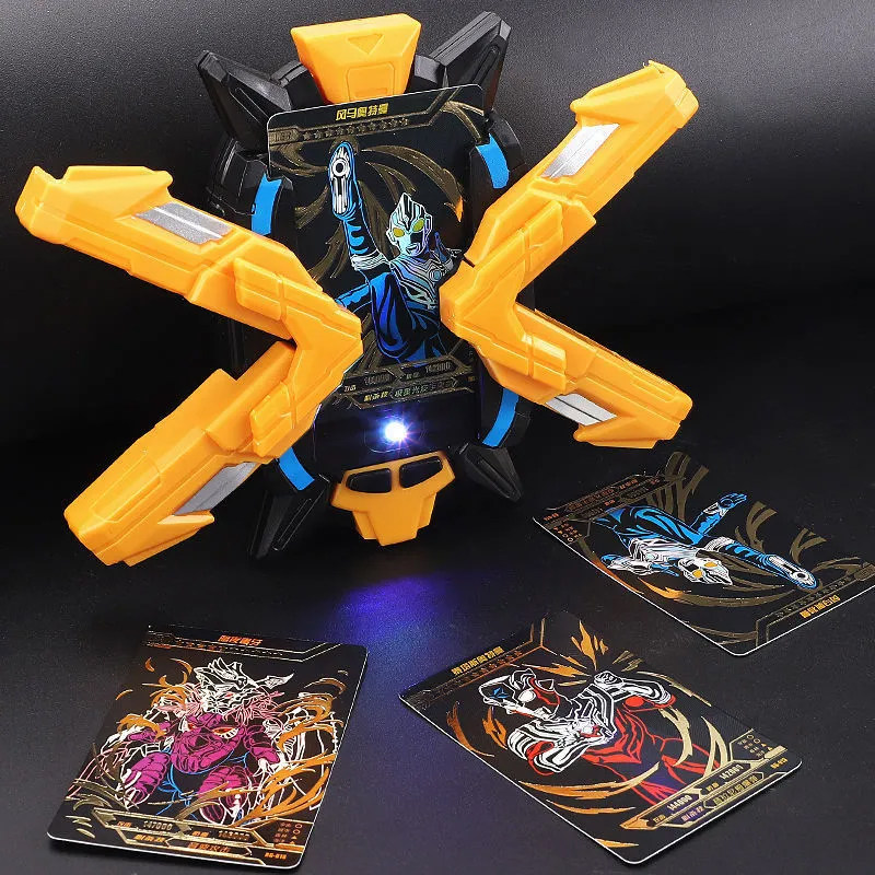 艾克斯奥特x曼变身器闪光感应终端召唤器可动人偶升华器儿童男玩