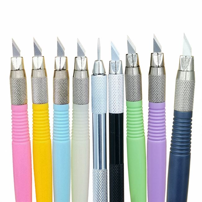 小黑橡皮章雕刻笔刀图片