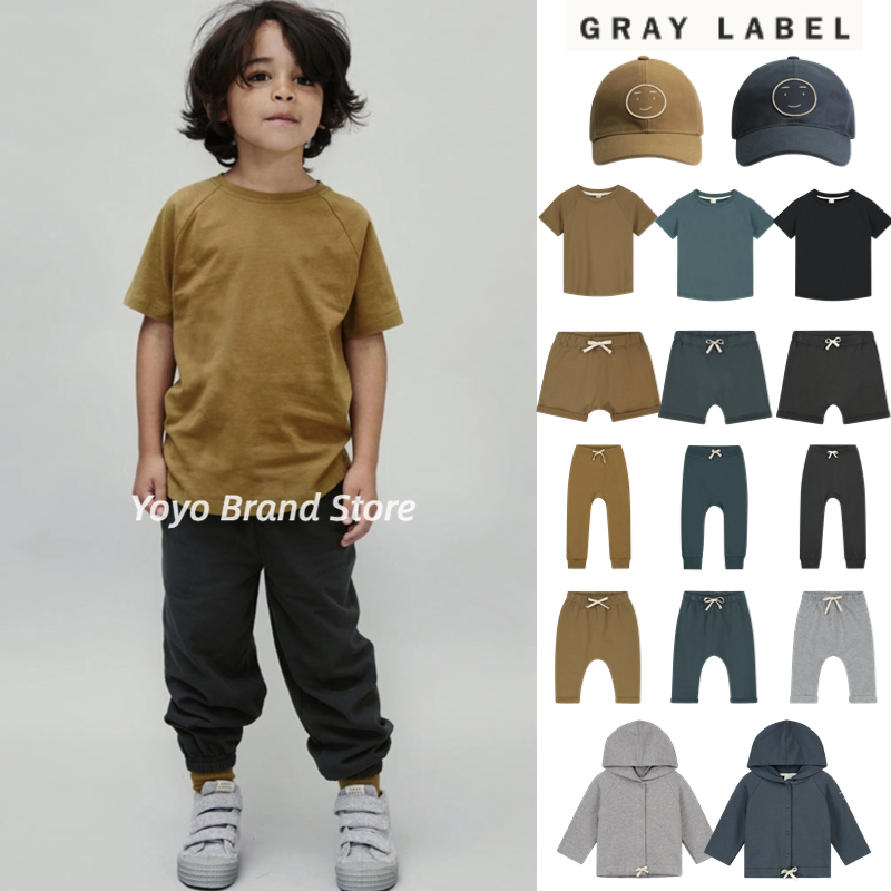 6折正品Gray Label儿童宝宝纯棉T恤短袖短裤长裤卫裤