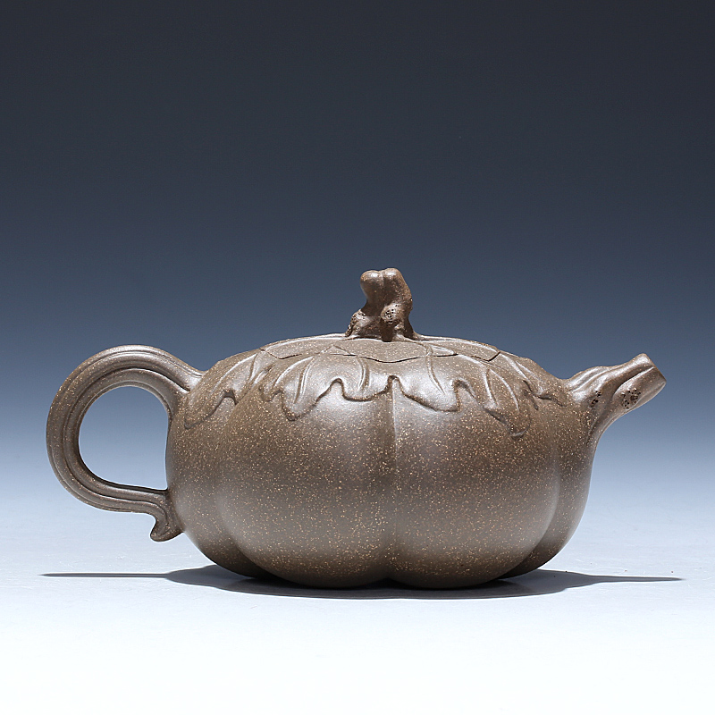 贾益芳 高级工艺师 青段【南瓜壶】宜兴紫砂壶茶壶