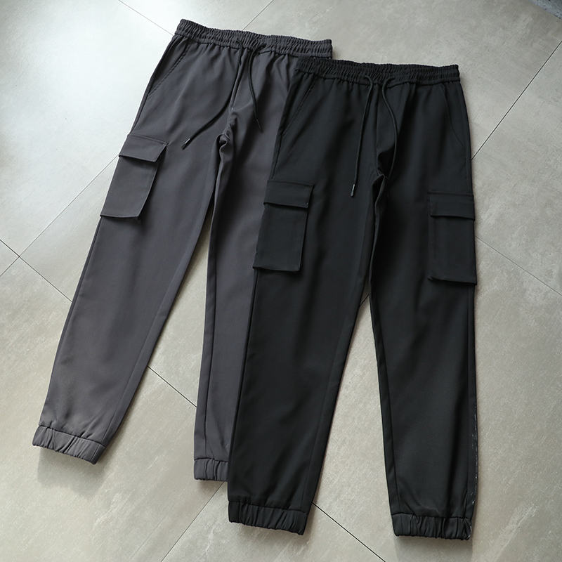 German Pure Source Autumn man Multiple pockets Elastic waist motion leisure time Closing work clothes Casual pantsin the Men's clothing, Casual pants category - from Buy2taobao.com to provide professional Taobao agent buy service
