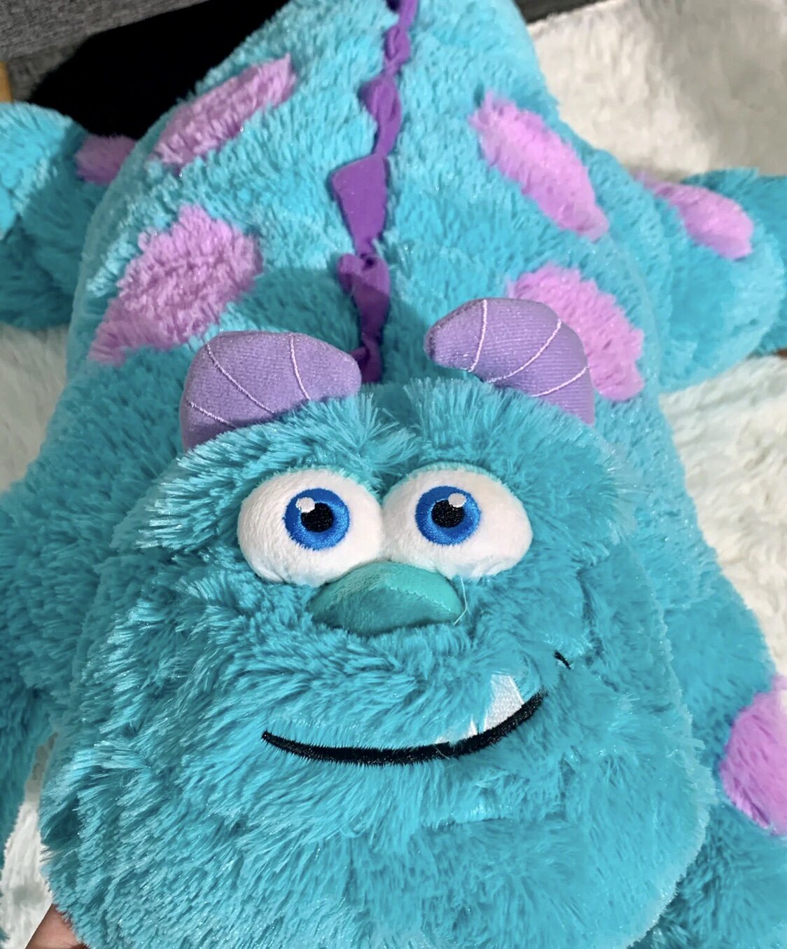 苏利文蓝毛怪公仔毛绒玩具丑萌可爱玩偶大号睡觉抱枕娃娃生日礼物
