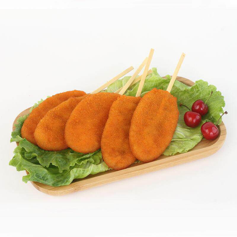 霸王鸡排批发25串油炸台式汉堡大炸鸡小吃冷冻裹粉鸡块油炸半成品