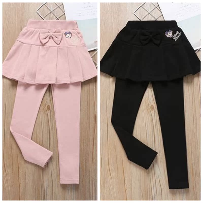 女童打底裤加绒加厚假两件裙裤春秋冬儿童外穿中大童弹力紧身棉裤|ruв категории Женская одежда, костюм/национальная одежда/театр костюм, костюм/китайский стиль одежды, брюки - от Buy2taobao.com для оказания профессиональной услуги покупки агента Taobao