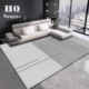 地毯客厅2024新款轻奢高级沙发毯灰色卧室免洗可擦全铺免打理地垫