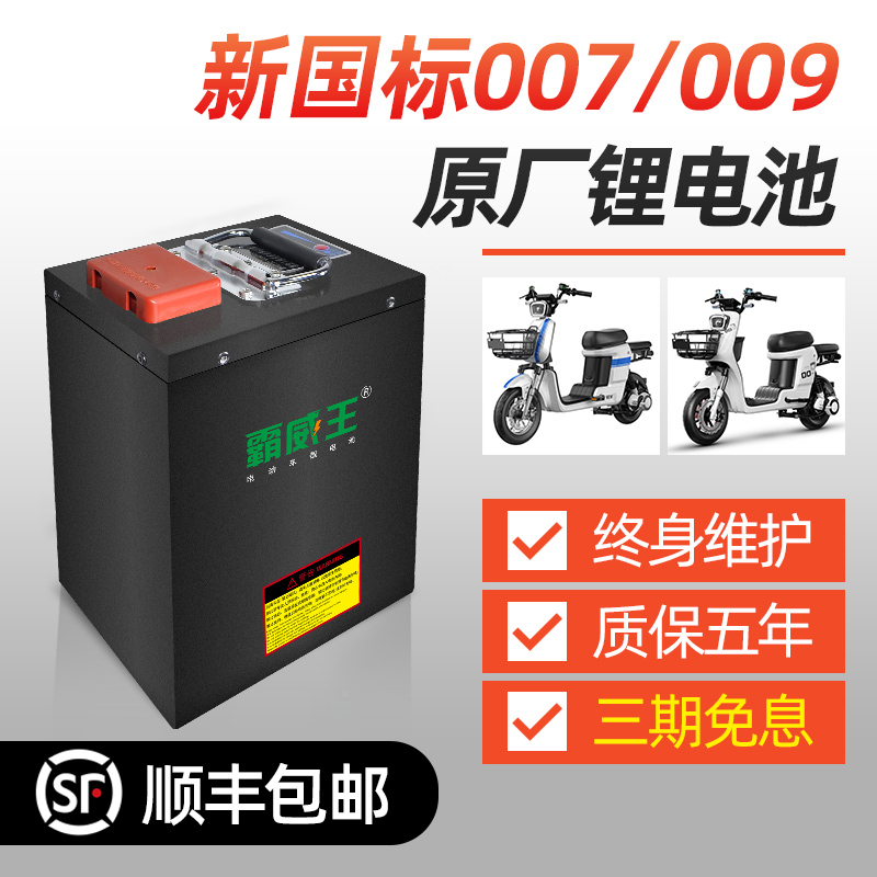 锂电池48v大容量电动自行车锂电
