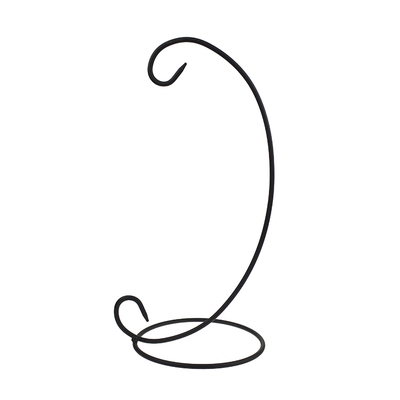 风铃吊玻璃悬挂配件装饰品铁架铁钩吊架不含球件支架挂钩桌面