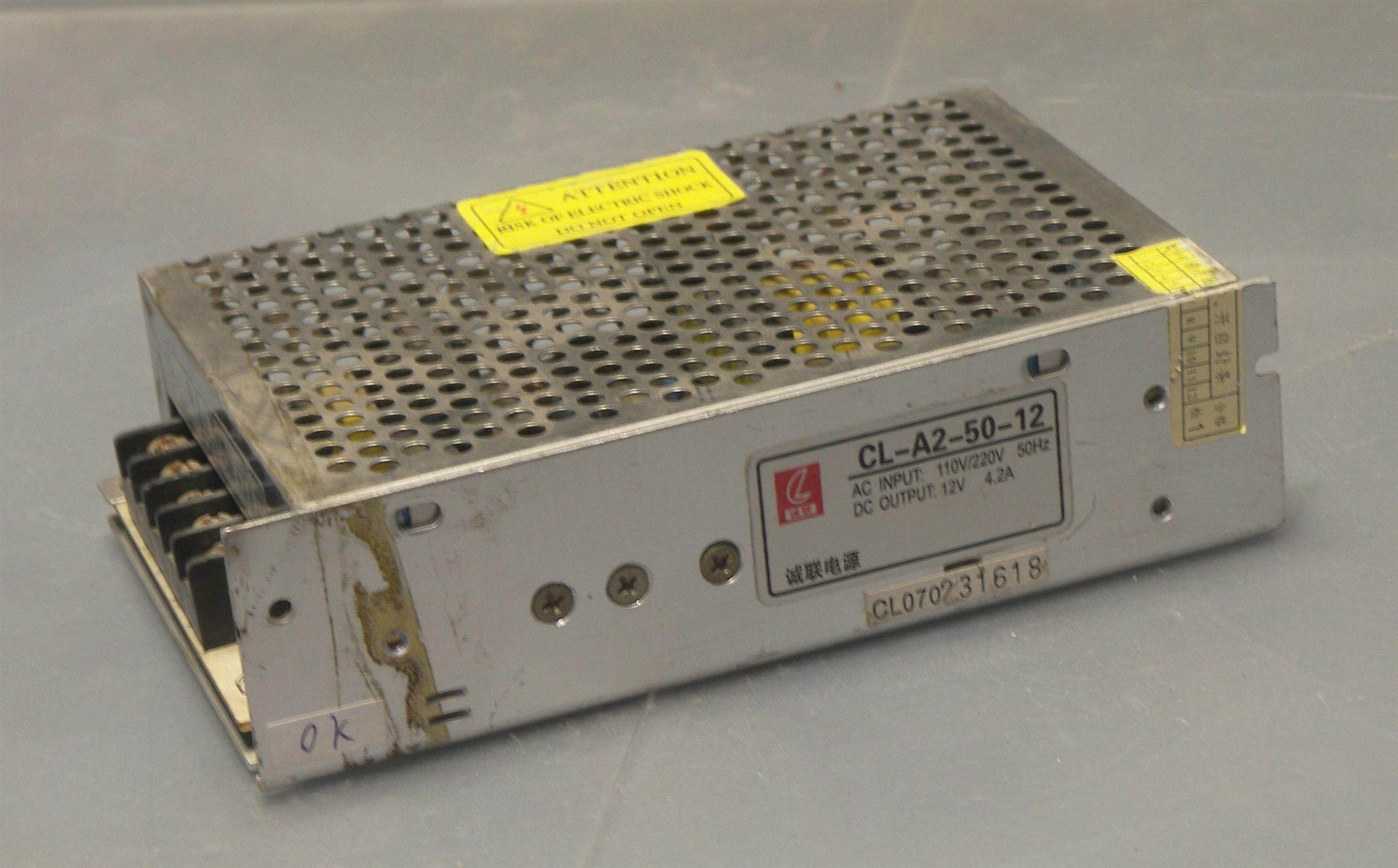 2021创联电源cla2501212v42aled户外广告屏用开关电源开关电源