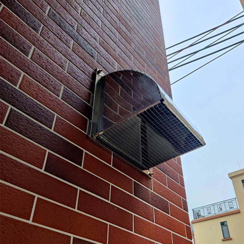 油烟机外墙防风罩止逆阀厨房排气扇外墙罩防蚊网罩排烟罩防尘罩