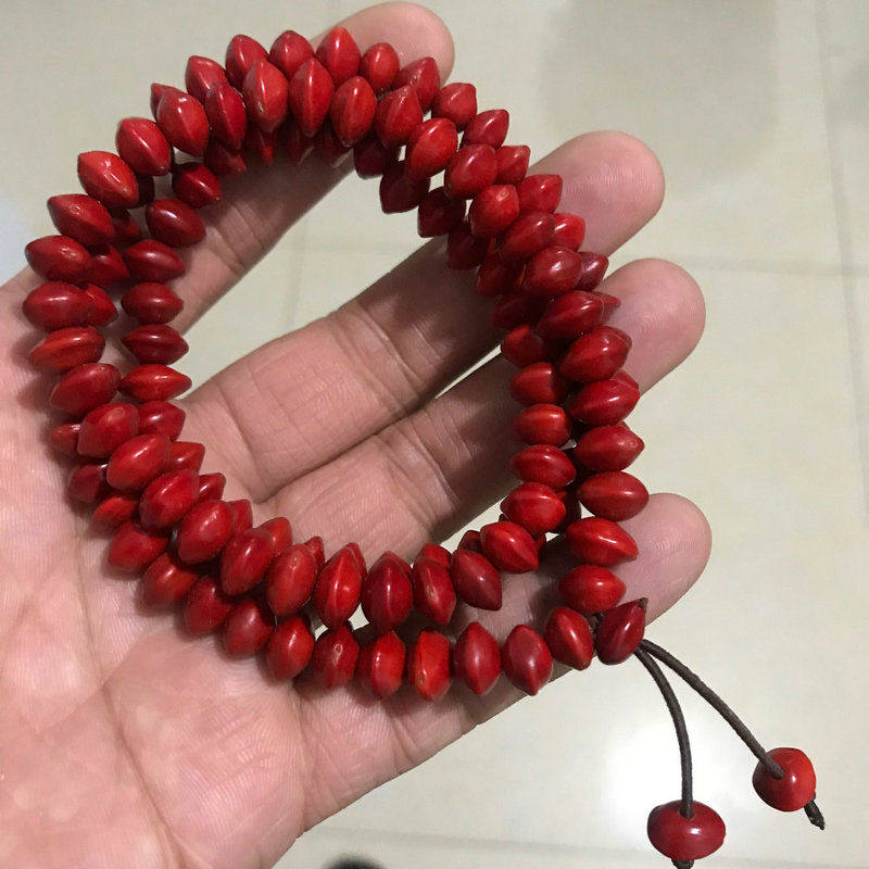 海红豆手链