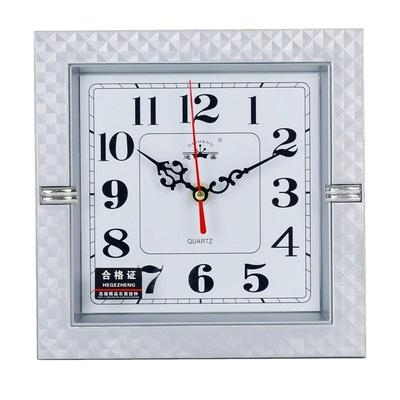 钟表挂钟客厅时尚简约时钟长方形家用装饰石英钟挂表简约大壁钟