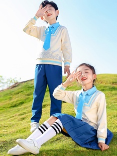 幼儿园园服春秋季中小学生校服国庆节六一儿童班服朗诵合唱演出服