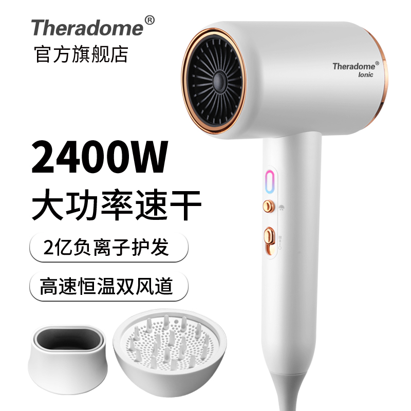 Theradome发廊吹风机家用大功率理发店负离子恒温冷热风电吹风筒