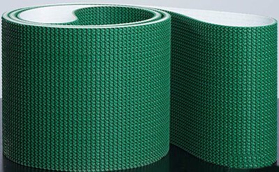 输送带传送带皮带花纹耐磨白色爬坡环形运输带无缝pvc防滑pu绿色