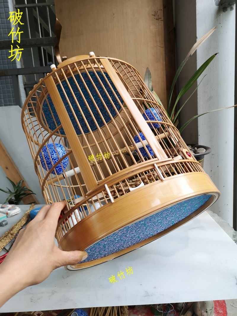 画眉鸟笼子全套川笼图片