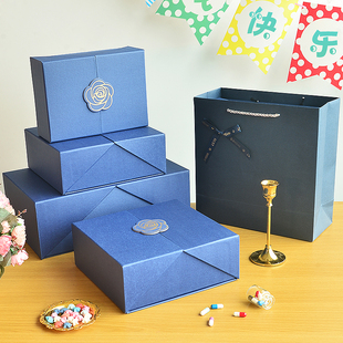 精致礼物盒送男生朋友包装盒礼品盒创意高级仪式感生日礼盒空大号