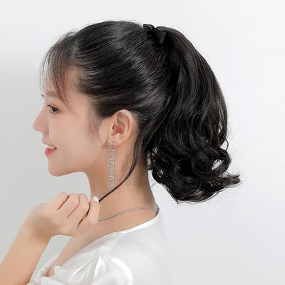 中长发梨花卷 优奇直发内扣整顶假发套圆脸假头发全头套10真发马尾