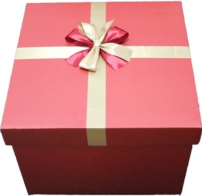 超大号红色创意礼物盒送男女友生日节日零食空盒正方形礼品包装盒