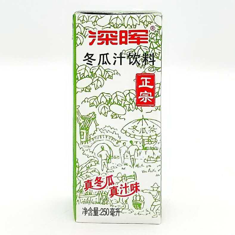 深晖茶饮料系列 冬瓜茶柠檬茶甘蔗汁清凉茶混合味250ml*8盒