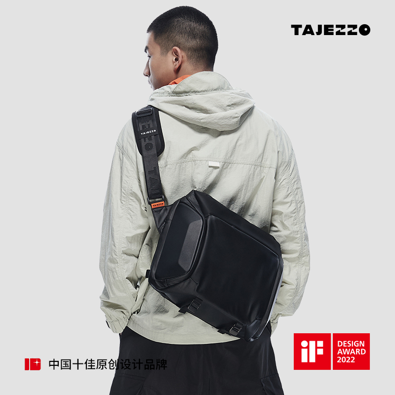 TAJEZZO/探迹者P9黑色时尚