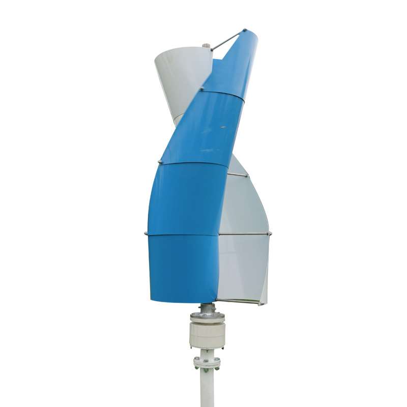 螺旋型风机12v24v风力发电机200w300w400w风力发电机