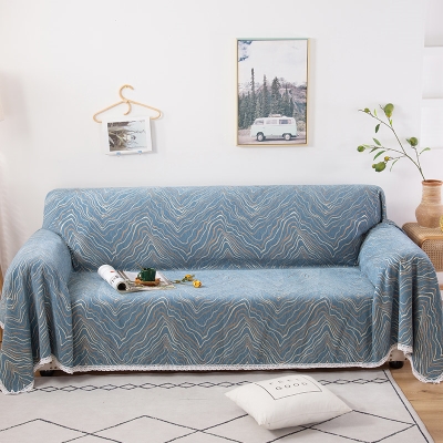 四件套通用防滑式全盖沙发巾沙发盖布套罩盖巾布垫毯全包布沙发垫