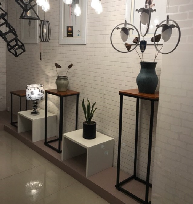 服装店展示架货架高低桌承重200斤流水台鞋子包包展览展品陈列台