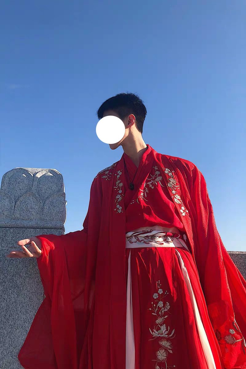 花嫁求凰凤求凰汉服婚服凤冠霞帔红色嫁衣全套明制婚嫁晋制重工夏