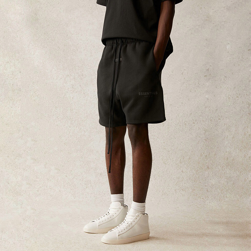 fearofgodessentialsfog反光短裤男女复线高街宽松休闲运动裤