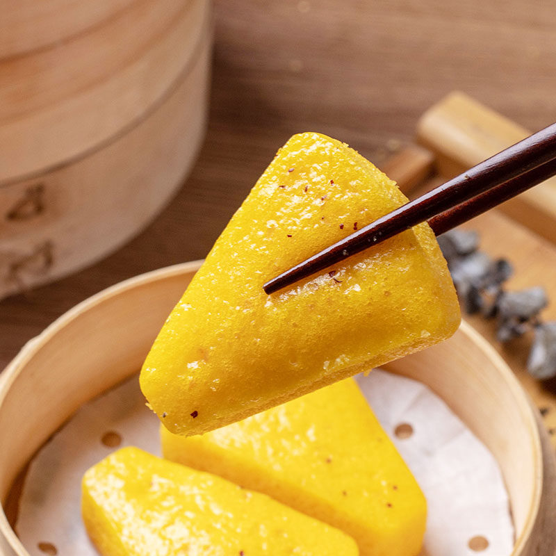 三泰房红枣南瓜糕11块 免切糯米糕 速冻早餐白糖发糕粥铺酒店点心