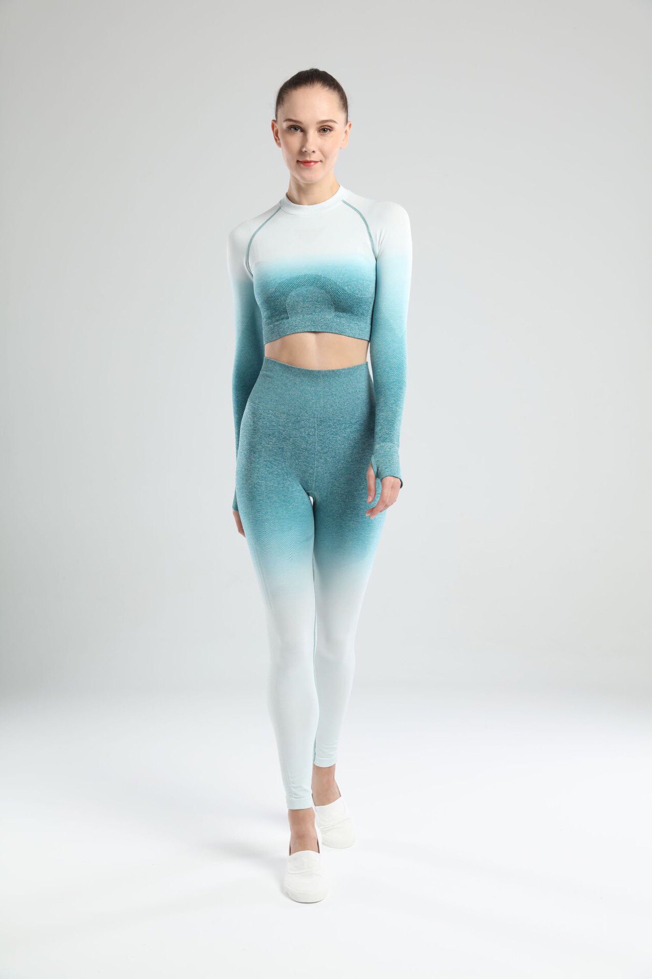 gym shark速干运动健身瑜伽弹力透气撸铁紧身衣健身服