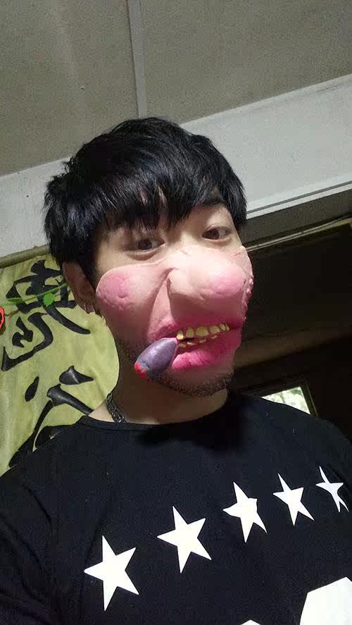 假发闹_愚人节搞笑恶搞装饰整人道具结婚闹洞房头饰秃顶搞怪整蛊假发