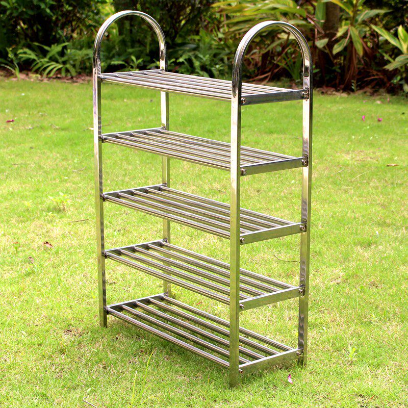 热销不锈钢鞋架 钢管加厚