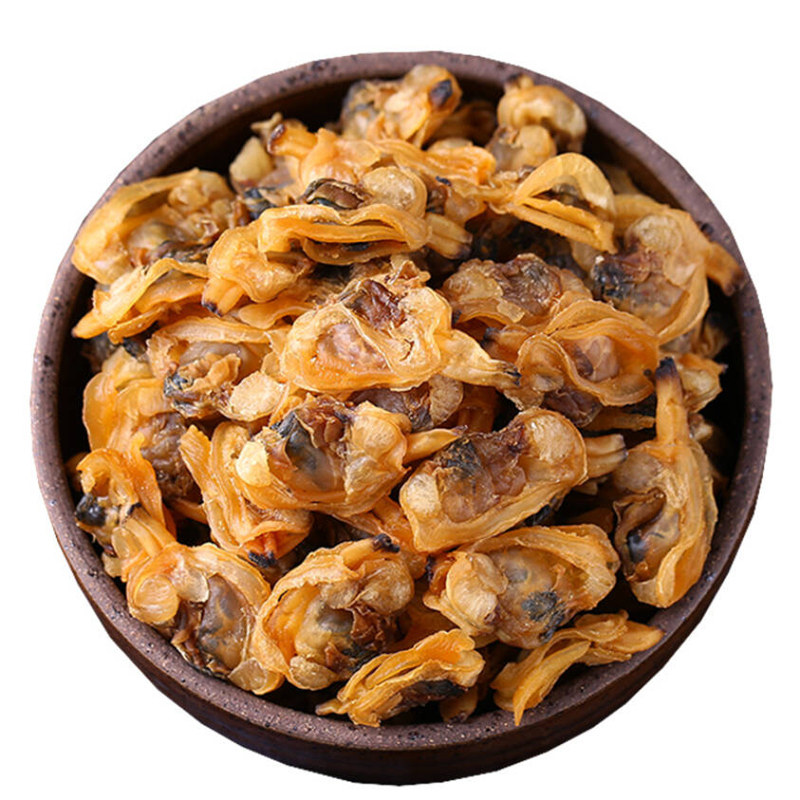 8青岛特产红岛蛤蜊干蛤蜊肉250g无沙花蛤蚬子肉黄蚬子海鲜干货已售100