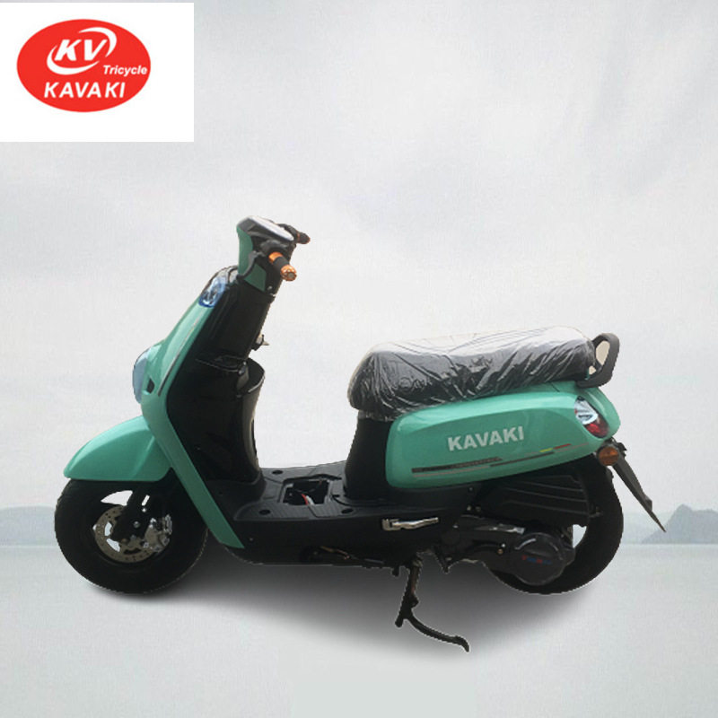 kavaki飞猪出口酷奇家用汽油摩托车女款125cc二轮燃油载客摩托车