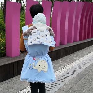 背小娃娃的背带传统老式后背新生的儿宝宝背娃带背巾背带布背婴儿