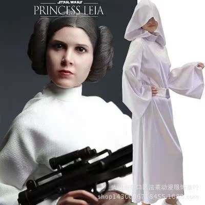 Star Wars cosplay Costume Female models Princess Leia White dress full dress adult Child modelsin the Women's clothing/Boutique , Costume/National costume/Stage costumes , National costume/Costumes category - from Buy2taobao.com to provide professional Taobao agent buy service