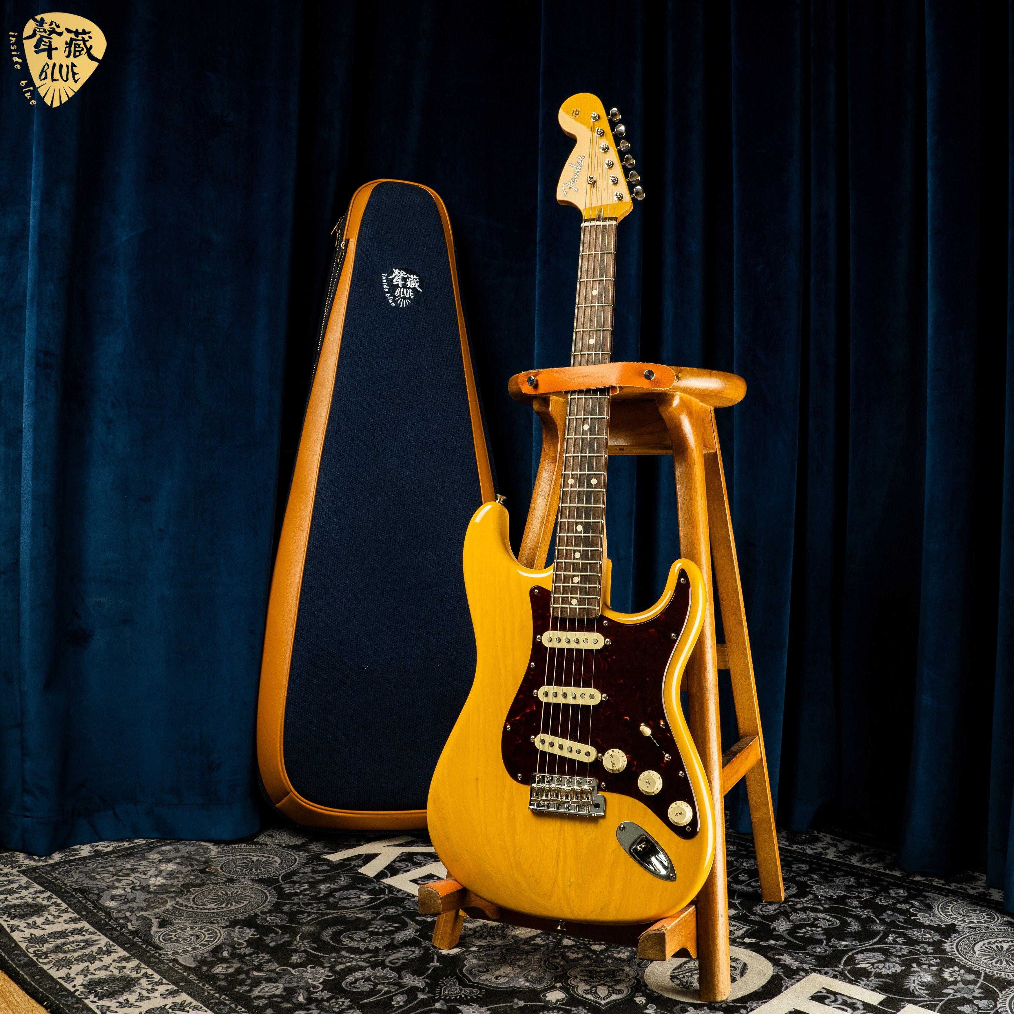 声藏club二手 fender masterbuilt美产电吉他strat大师手工演奏