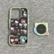 二合一镜面可爱满屏kt猫日常适用苹果16promax手机壳iphone15pro新款14带360旋转支架13女16pro全包手机套ins
