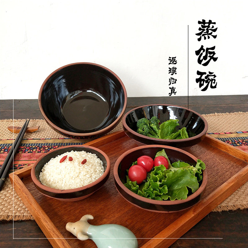 蒸菜碗商用浏阳菜碗蒸肉碗土碗扣肉碗老式烧白碗小碗菜小碗油碟碗